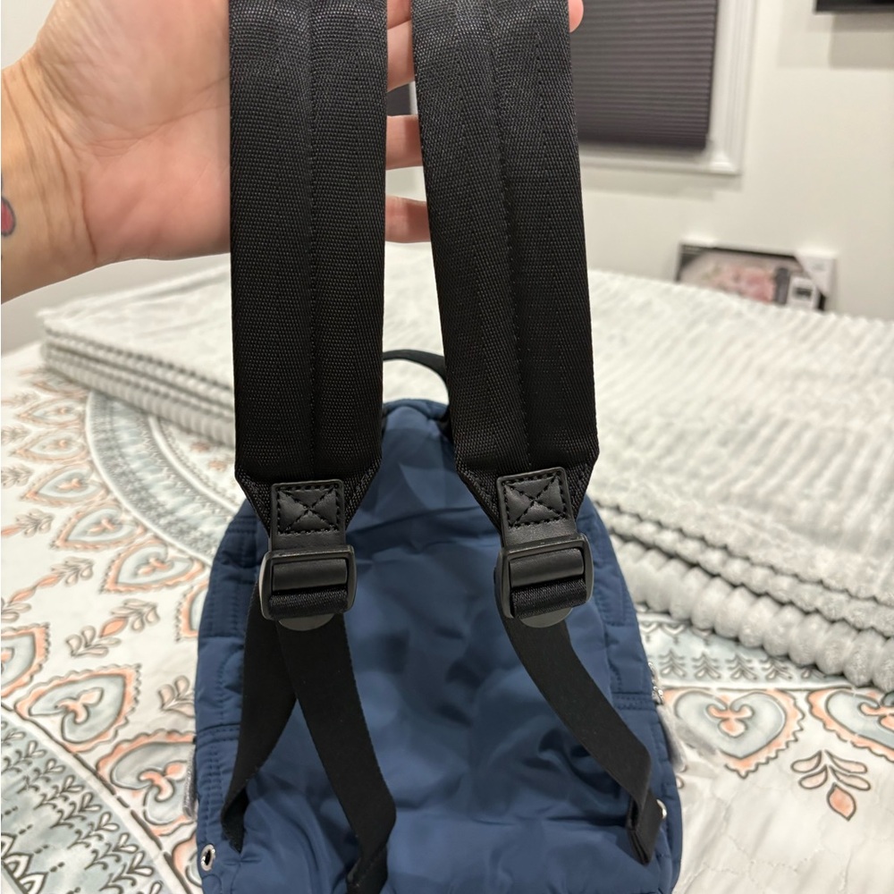 Marc Jacobs Blue Quilted Backpack - Picture 7 of 7